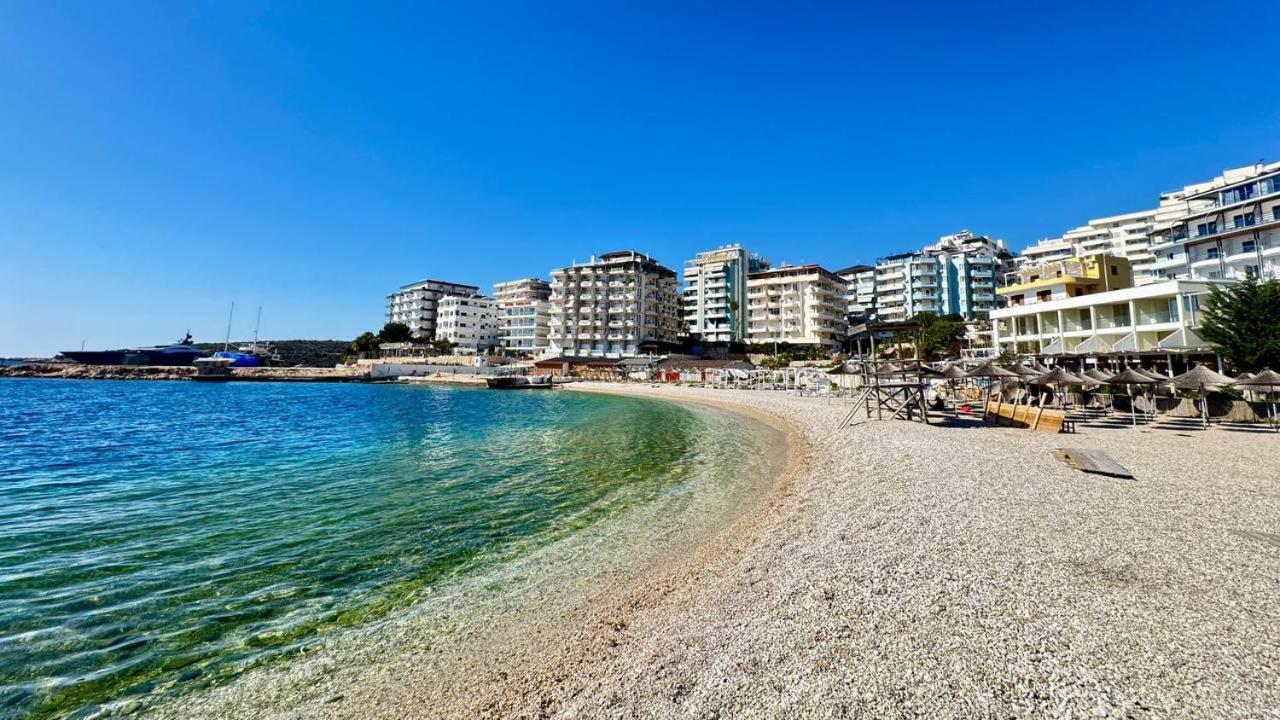 Violet Sea View Apartment Sarandë Eksteriør bilde